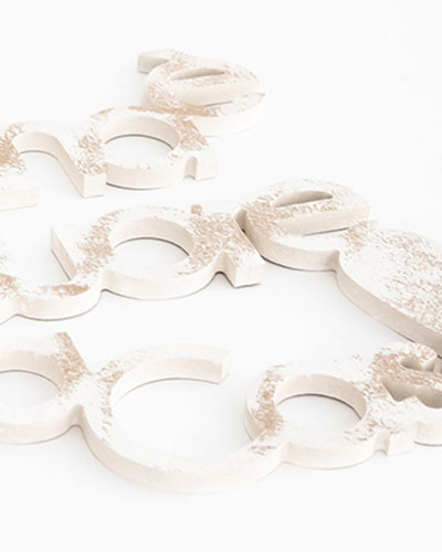 scritta in legno la cucina è il cuore della casa, decorazione da appendere in cucina, arredamento moderno 