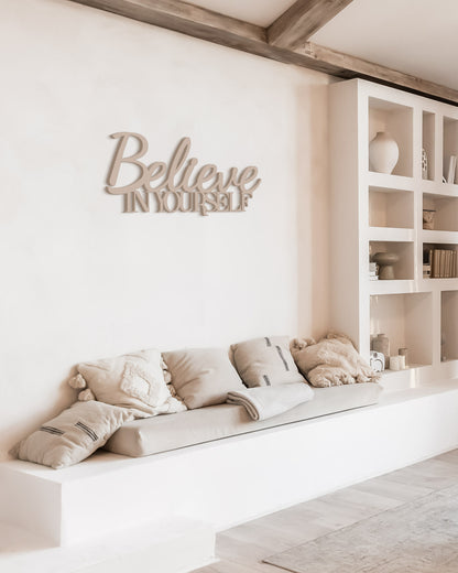 Believe in yourself