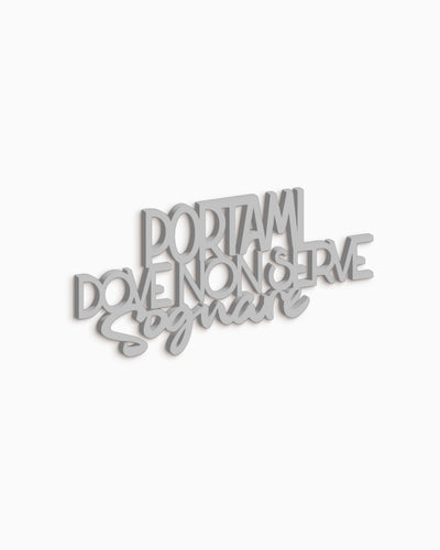 scritta da appendere arredamento casa, idea regalo, decorazione salotto da appendere #colore_grigio-medio