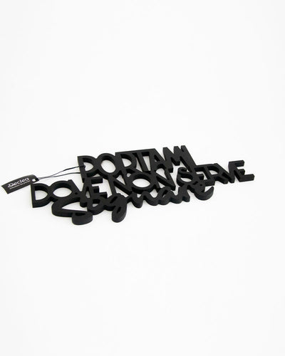 scritta da appendere arredamento casa, idea regalo, decorazione salotto da appendere #colore_nero