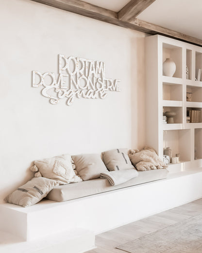 scritta da appendere arredamento casa, idea regalo, decorazione salotto da appendere #colore_shabby