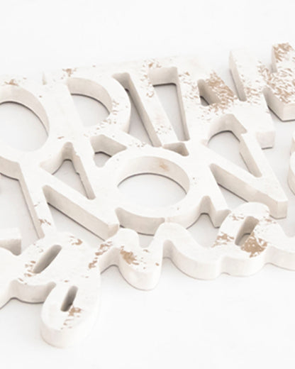 scritta da appendere arredamento casa, idea regalo, decorazione salotto da appendere #colore_shabby