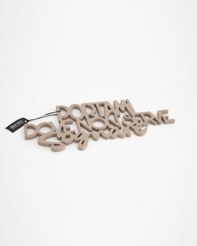 scritta da appendere arredamento casa, idea regalo, decorazione salotto da appendere #colore_tortora