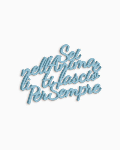 decorazione murale moderna, scritta in legno da appendere 