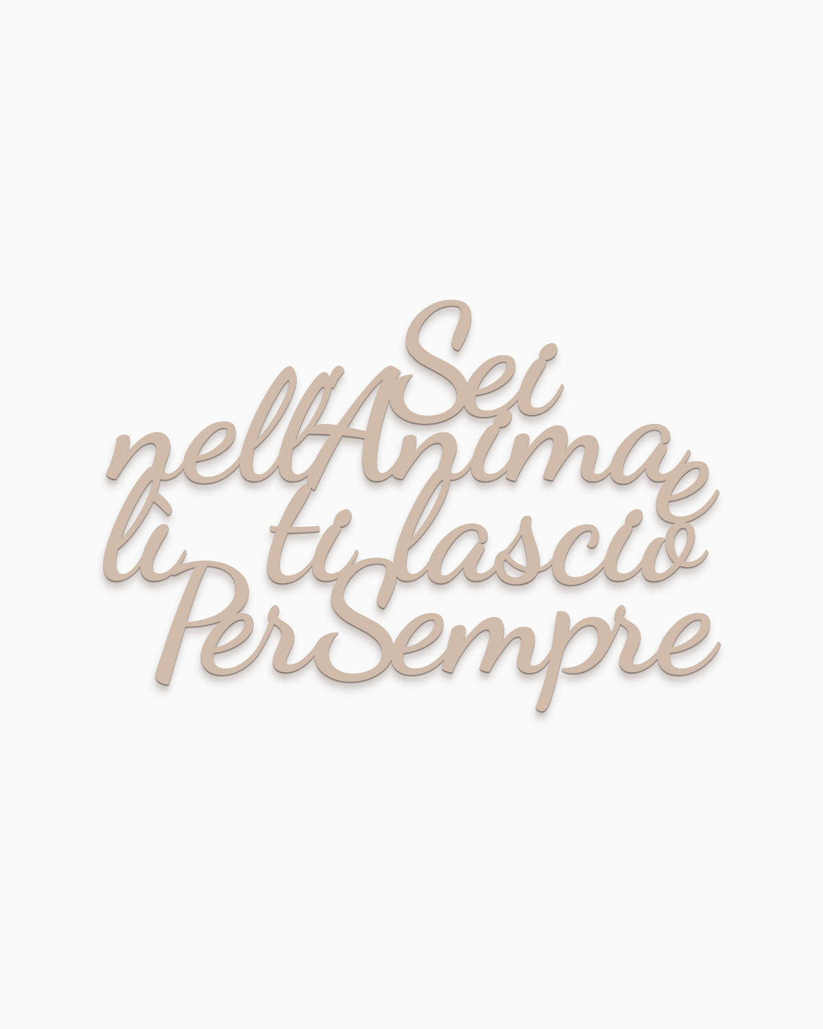 Sei nell'anima
