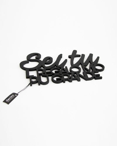 scritta da appendere decorazione murale idea regalo #colore_nero