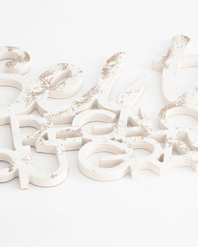 scritta da appendere decorazione murale idea regalo #colore_shabby