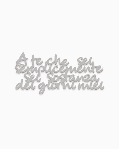 scritta da parete per la casa, decorazione murale moderna #colore_grigio-medio