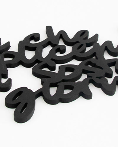 scritta da parete per la casa, decorazione murale moderna #colore_nero