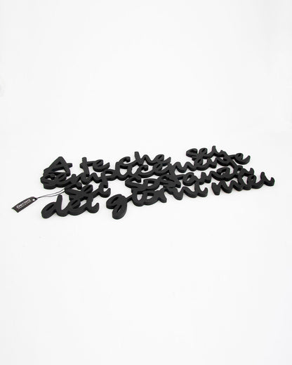scritta da parete per la casa, decorazione murale moderna #colore_nero
