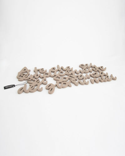 scritta da parete per la casa, decorazione murale moderna #colore_tortora