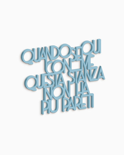 scritta in legno da appendere, decorazione murale per la casa ideale per il salotto o la camera da letto 