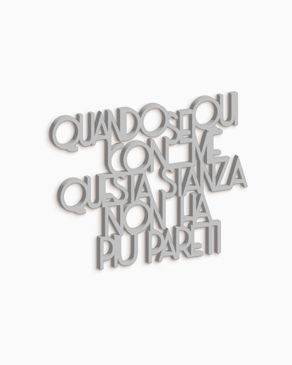 scritta in legno da appendere, decorazione murale per la casa ideale per il salotto o la camera da letto 