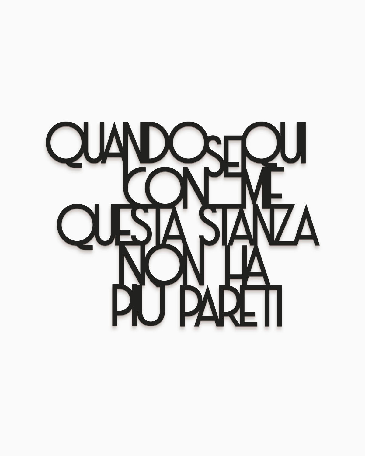 scritta in legno da appendere, decorazione murale per la casa ideale per il salotto o la camera da letto 