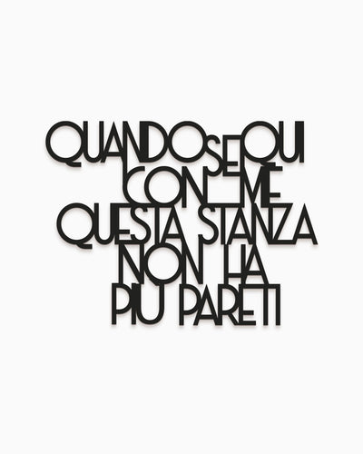 scritta in legno da appendere, decorazione murale per la casa ideale per il salotto o la camera da letto #colore_nero