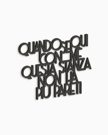 scritta in legno da appendere, decorazione murale per la casa ideale per il salotto o la camera da letto 