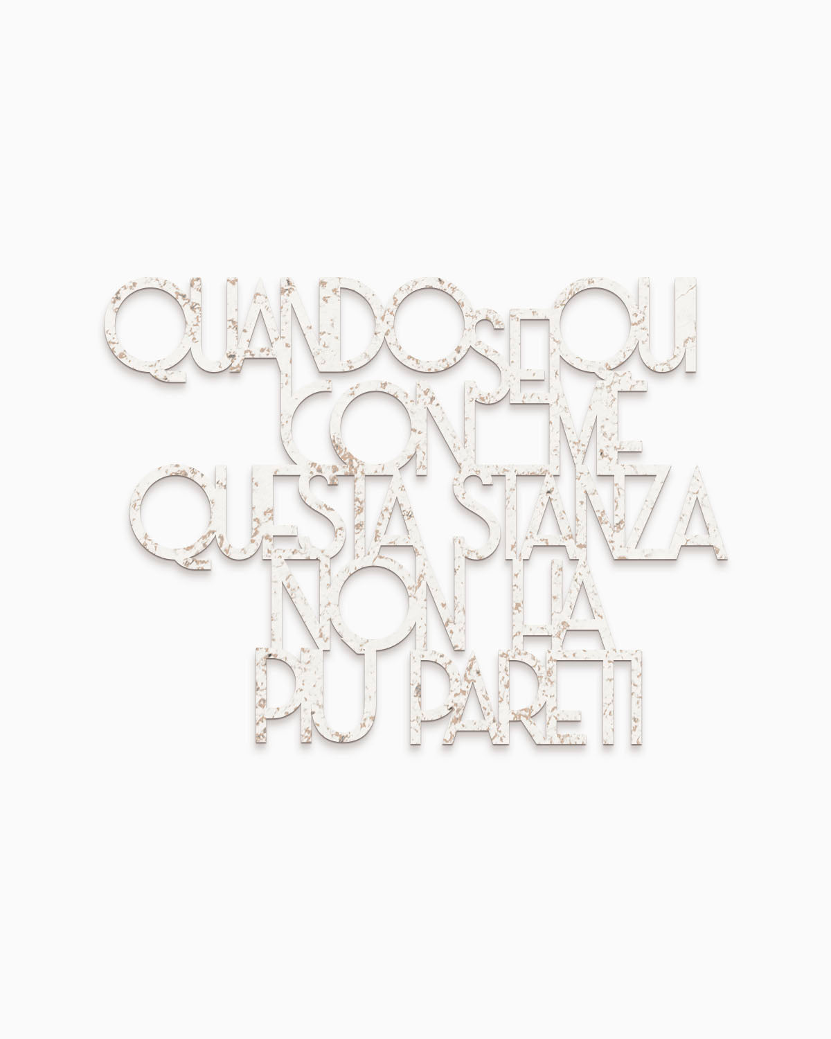 scritta in legno da appendere, decorazione murale per la casa ideale per il salotto o la camera da letto 