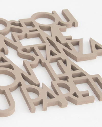 scritta in legno da appendere, decorazione murale per la casa ideale per il salotto o la camera da letto #colore_tortora