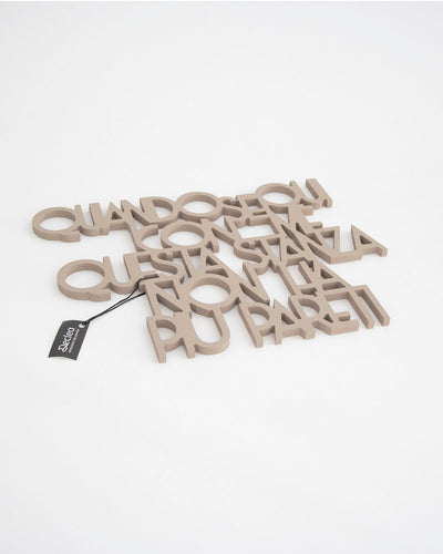 scritta in legno da appendere, decorazione murale per la casa ideale per il salotto o la camera da letto #colore_tortora