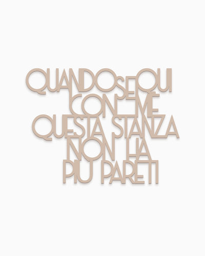 scritta in legno da appendere, decorazione murale per la casa ideale per il salotto o la camera da letto #colore_tortora