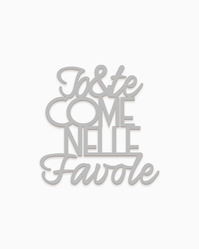 scritta in legno da appendere, decorazione murale ideale per il salotto o la camera da letto #colore_grigio-medio