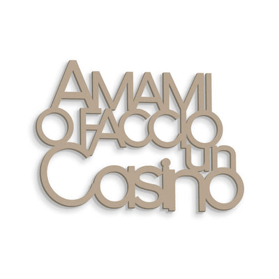 Amami o faccio un casino