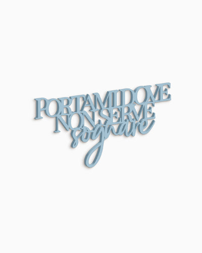 Dove non serve sognare