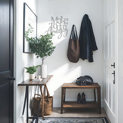 Scritta in Legno I Make Today Amazing