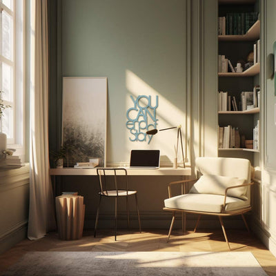 Scritta in Legno You can end of story