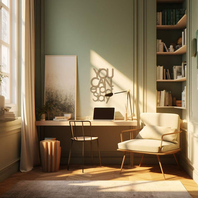 Scritta in Legno You can end of story