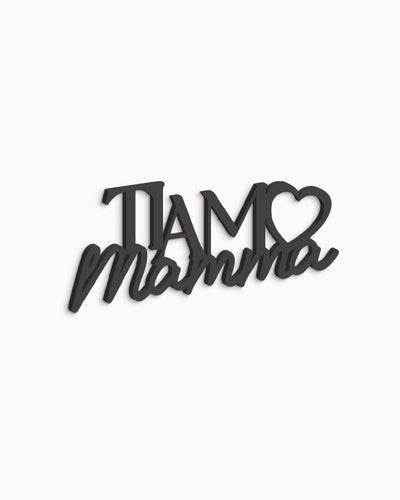 Scritta in Legno Ti Amo Mamma