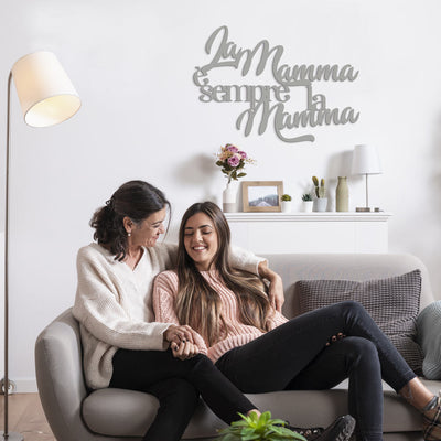 Scritta in Legno La mamma è sempre la mamma