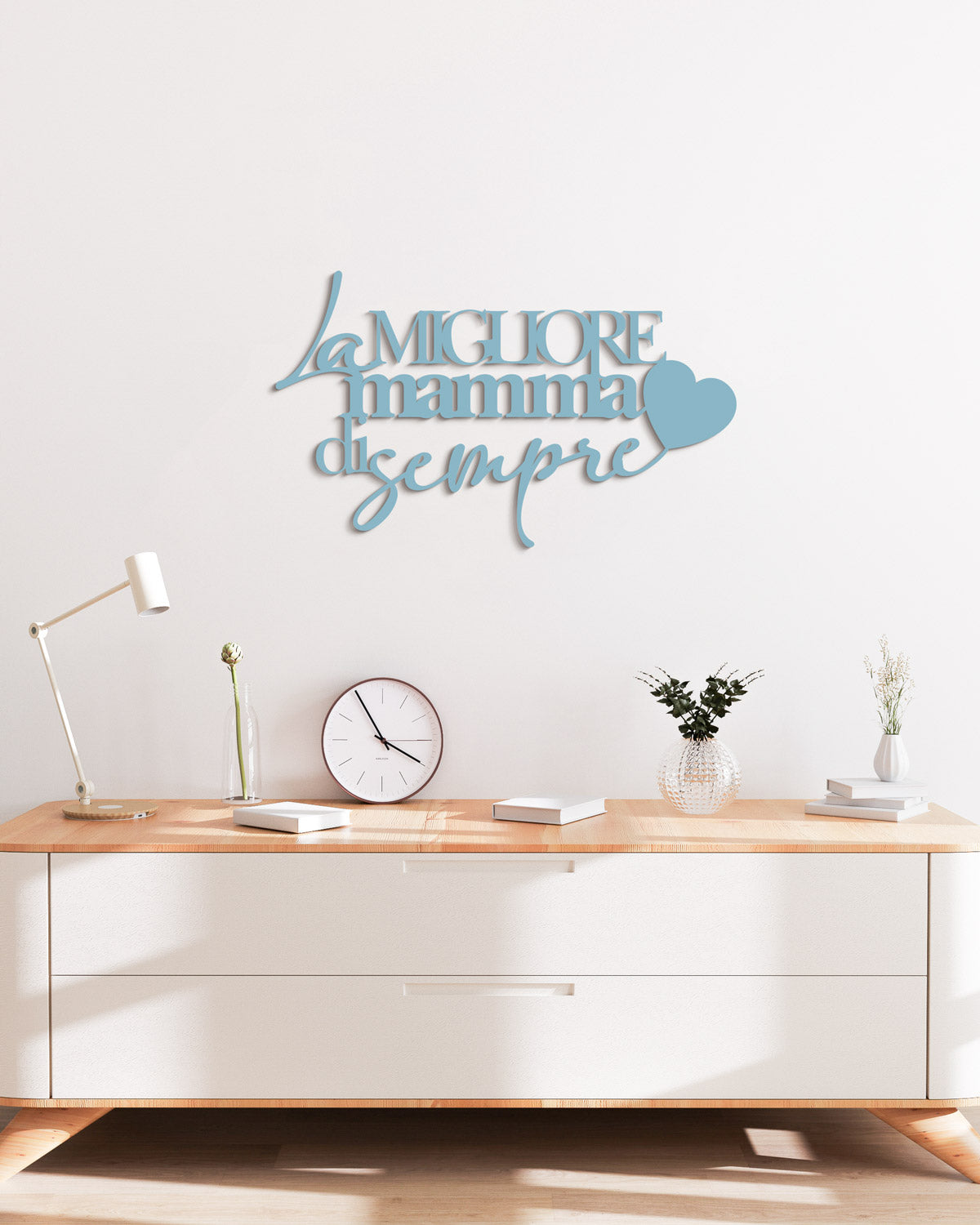 Scritta in Legno La migliore mamma
