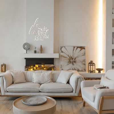 Scritta in Legno Lu Jentu