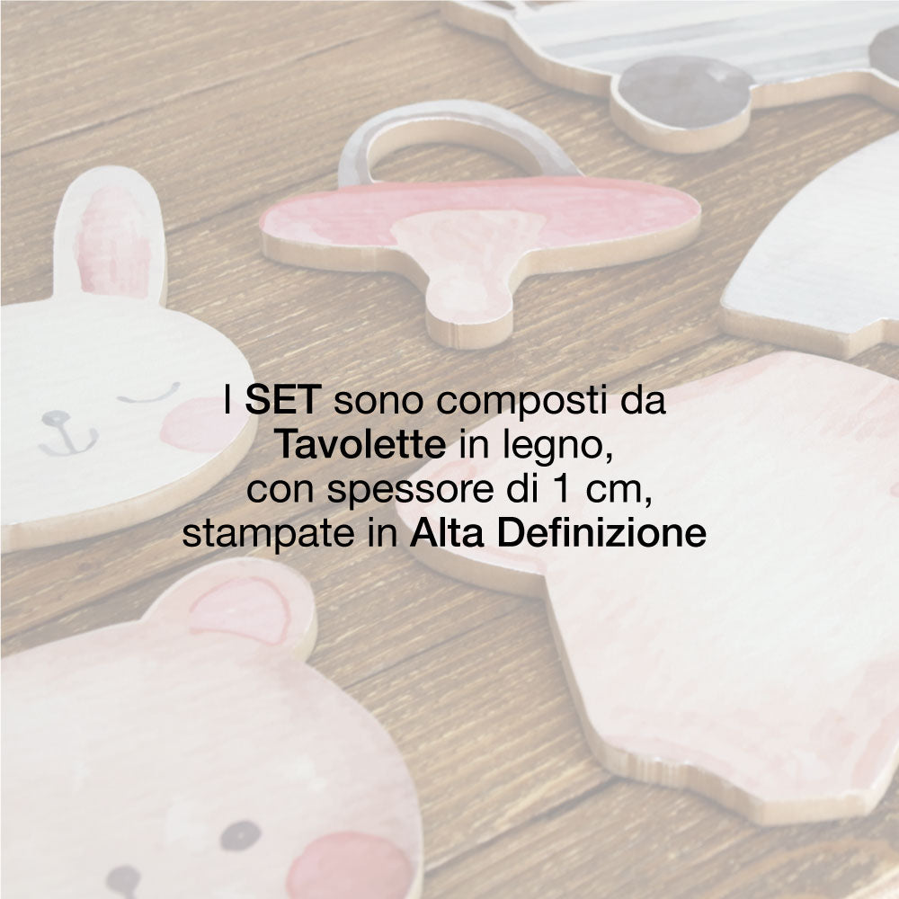 Set di Tavolette Kids Bunny