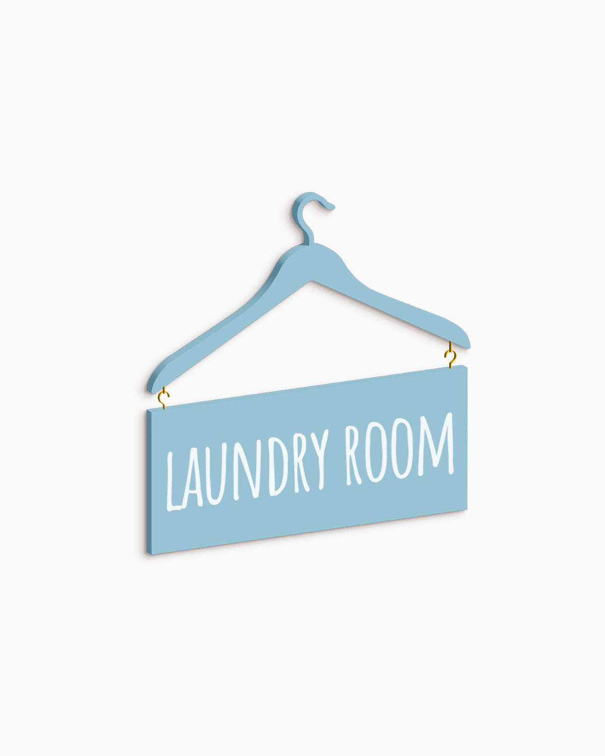 Scritta in Legno my Laundry