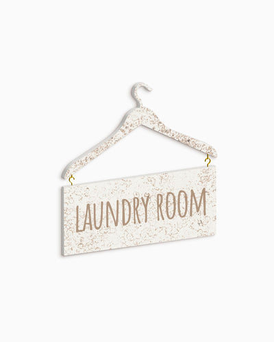 Scritta in Legno my Laundry