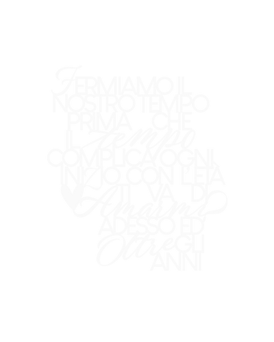 Scritta in legno Quando dorme la città