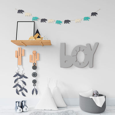 Scritta in legno Kids Boy