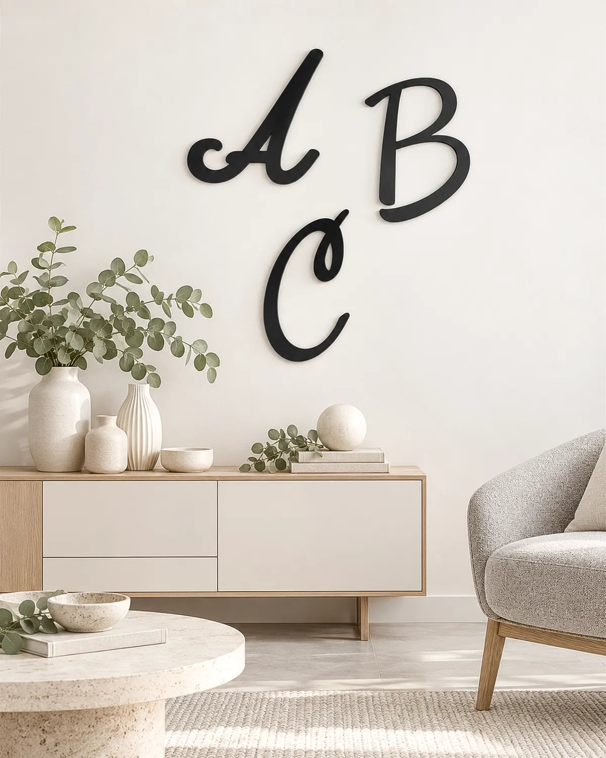 Personalized Hanging Initial
