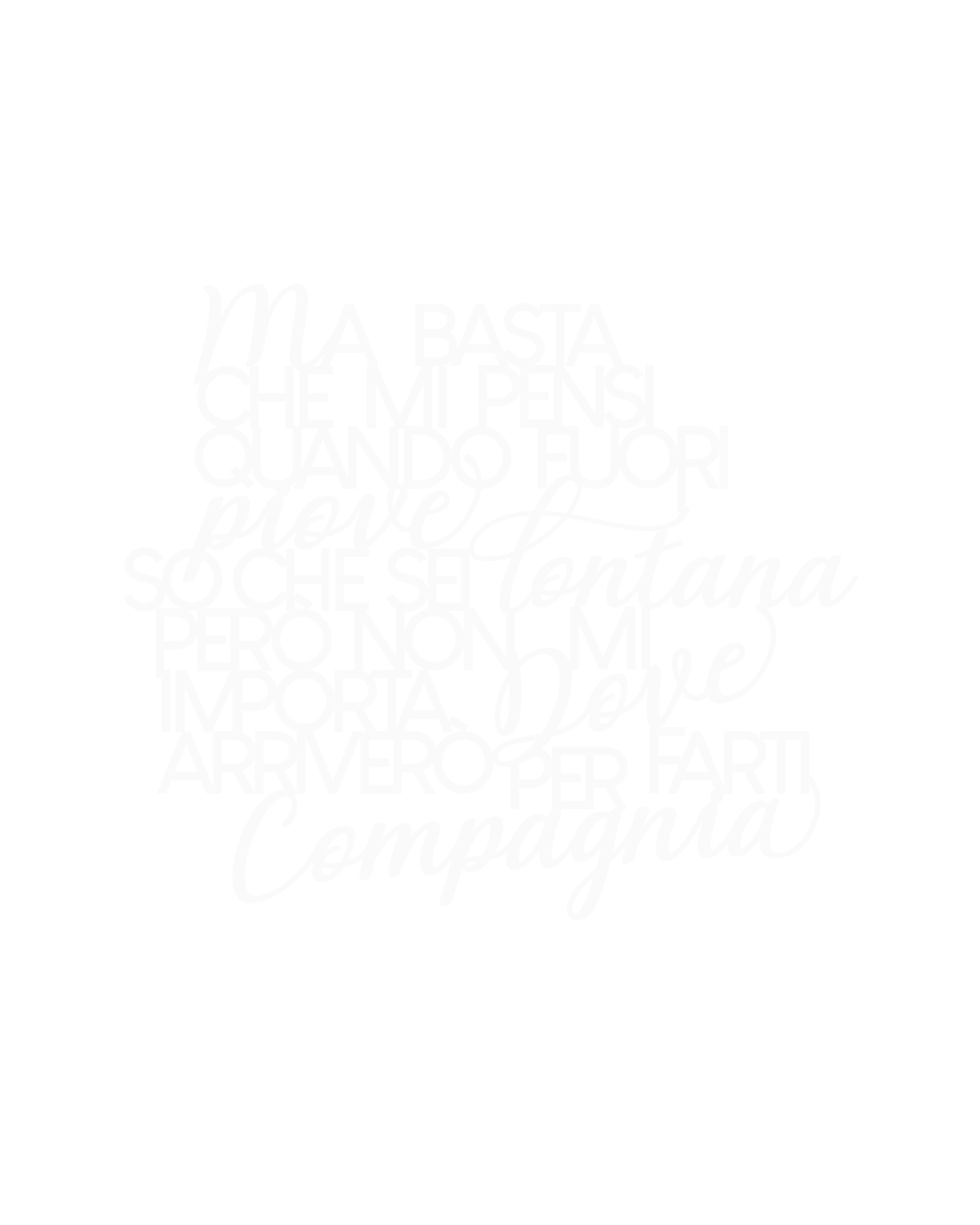 Scritta in legno Amaro