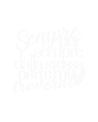 Scritta Sempre e per sempre