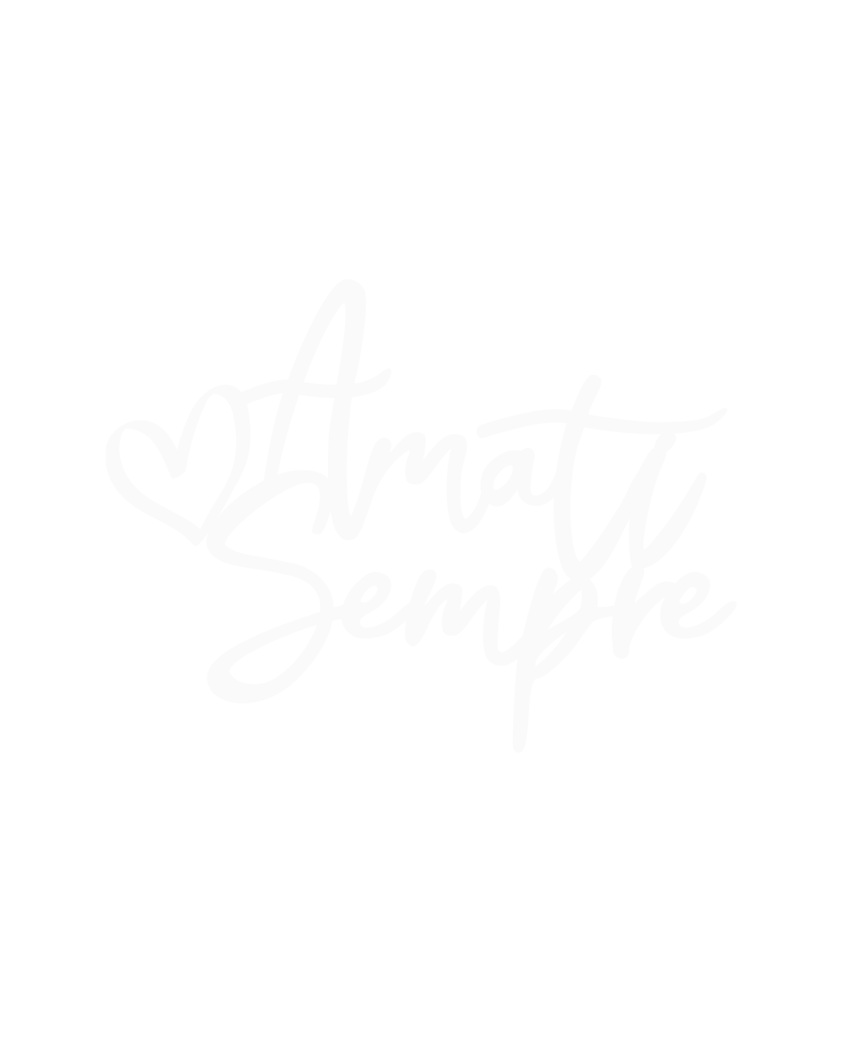Scritta Amati sempre