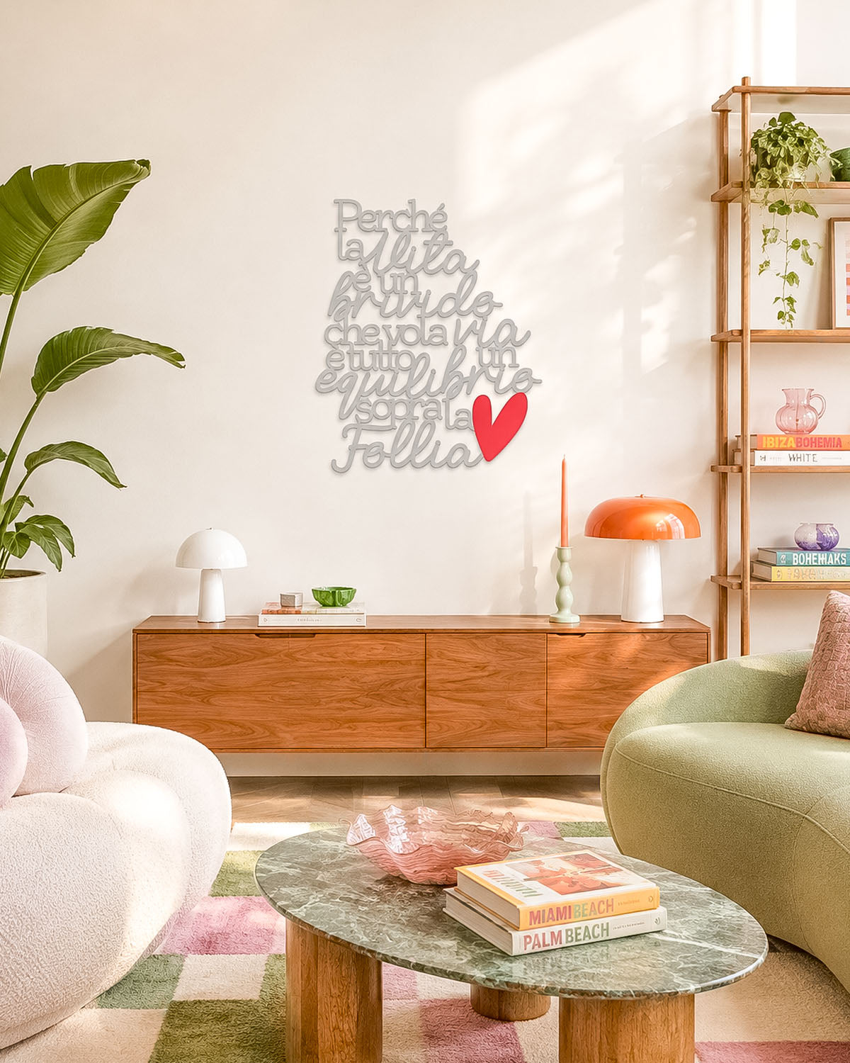 Scritta in legno Sally