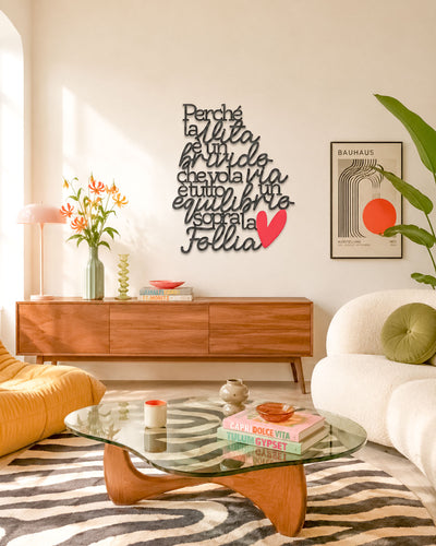 Scritta in legno Sally