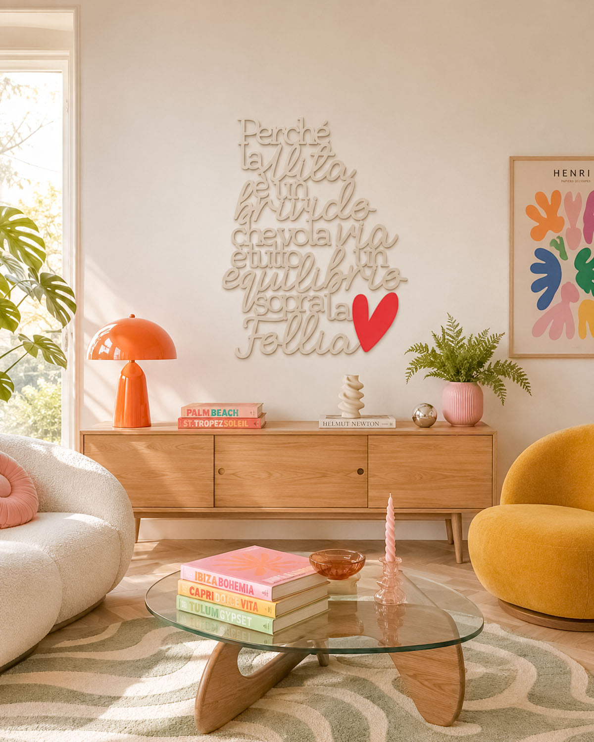 Scritta in legno Sally