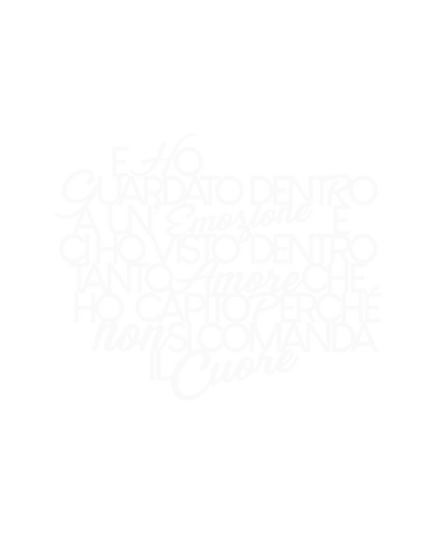 Scritta in legno Senza parole