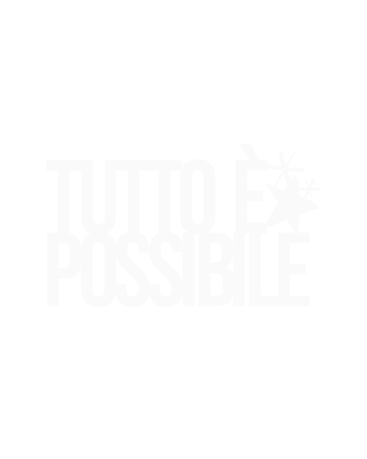 Scritta Tutto è possibile