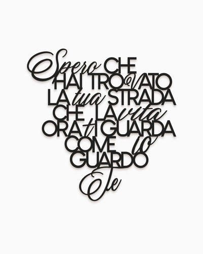 Scritta Romantica