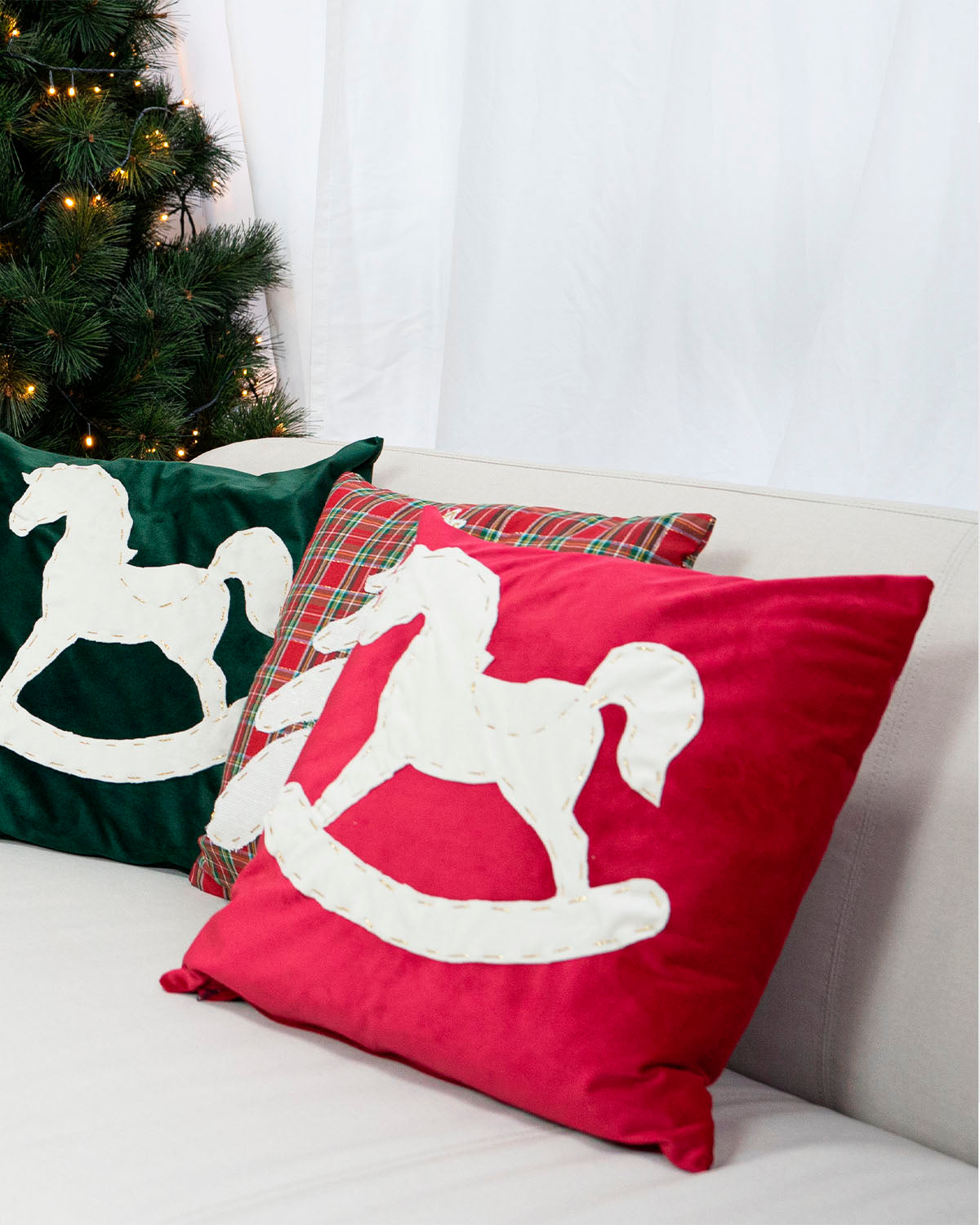 decorazione natalizia cuscini federe #colore_rosso